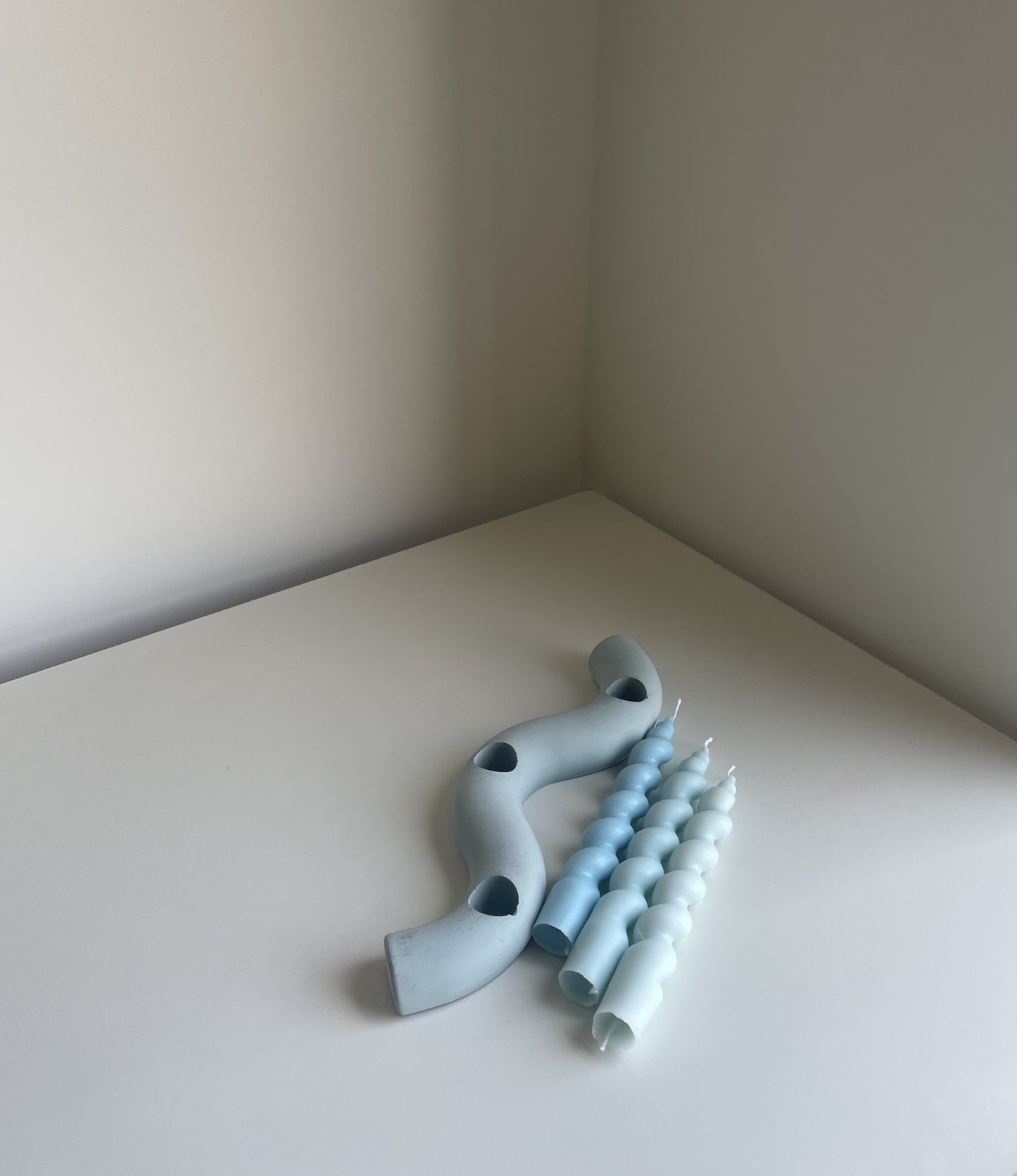 Wave Triple Candle Holder