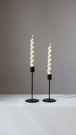 Spiral Taper Candle